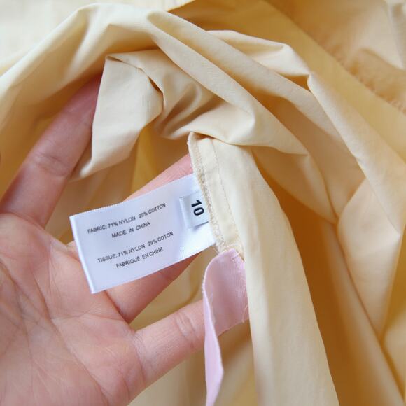 Proenza Schouler White Label Kendall Maxi Dress in Wheat Size 10 - Picture 8 of 11